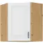 Skrinka do kuchyne STILO biely/ARTISAN 60X60 GN-72 2F (45°)