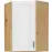 Skrinka do kuchyne STILO biely/ARTISAN 60X60 GN-90 1F (45°)