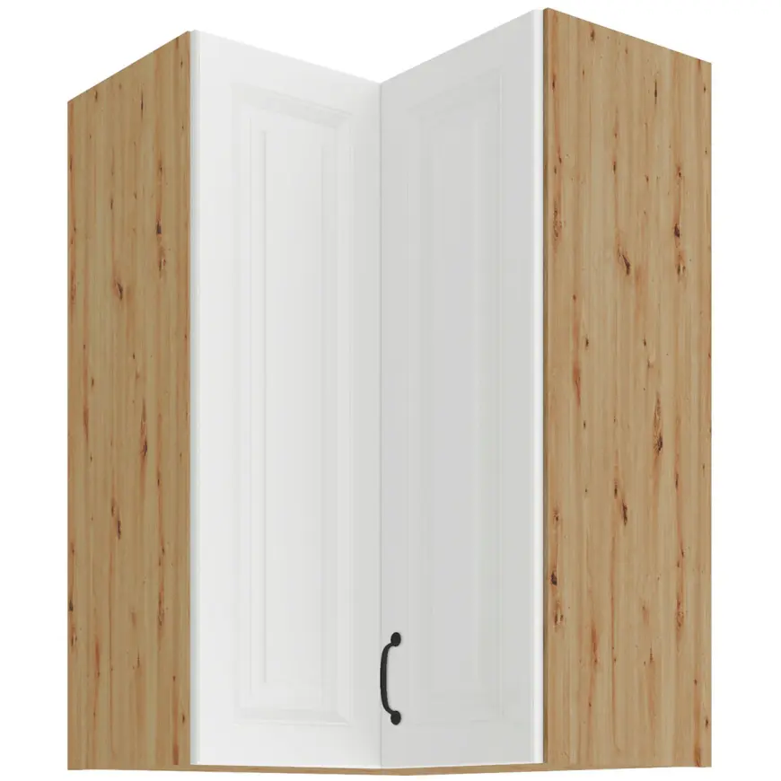 Skrinka do kuchyne STILO biely/ARTISAN 60X60 GN-90 2F (90°)
