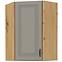 Skrinka do kuchyne STILO CLAYGREY/ARTISAN 60X60 GN-90 1F (45°)