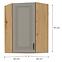 Skrinka do kuchyne STILO CLAYGREY/ARTISAN 60X60 GN-90 1F (45°),2