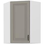 Skrinka do kuchyne STILO CLAYGREY/biely 60X60 GN-90 1F (45°)