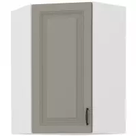 Skrinka do kuchyne STILO CLAYGREY/biely 60X60 GN-90 1F (45°)