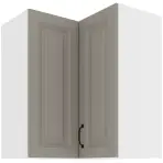 Skrinka do kuchyne STILO CLAYGREY/biely 60X60 GN-72 2F (90°)