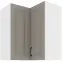 Skrinka do kuchyne STILO CLAYGREY/biely 60X60 GN-72 2F (90°)