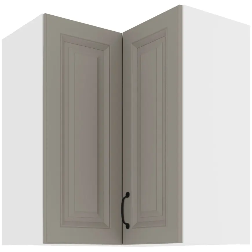 Skrinka do kuchyne STILO CLAYGREY/biely 60X60 GN-72 2F (90°)
