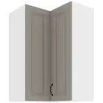 Skrinka do kuchyne STILO CLAYGREY/biely 60X60 GN-90 2F (90°)