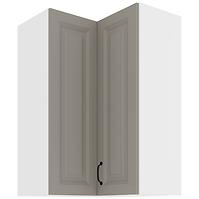 Skrinka do kuchyne STILO CLAYGREY/biely 60X60 GN-90 2F (90°)