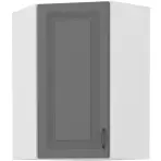 Skrinka do kuchyne STILO DUSTGREY/biely 60X60 GN-90 1F (45°)