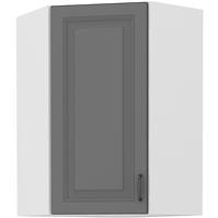 Skrinka do kuchyne STILO DUSTGREY/biely 60X60 GN-90 1F (45°)