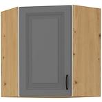 Skrinka do kuchyne STILO DUSTGREY/ARTISAN 60X60 GN-72 2F (45°)