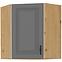 Skrinka do kuchyne STILO DUSTGREY/ARTISAN 60X60 GN-72 2F (45°)