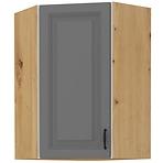 Skrinka do kuchyne STILO DUSTGREY/ARTISAN 60X60 GN-90 1F (45°)