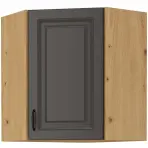 Skrinka do kuchyne STILO GRAFIT/ARTISAN 60X60 GN-72 2F (45°)