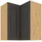 Skrinka do kuchyne STILO GRAFIT/ARTISAN 60X60 GN-72 2F (90°)