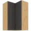 Skrinka do kuchyne STILO GRAFIT/ARTISAN 60X60 GN-90 2F (90°)