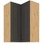 Skrinka do kuchyne STILO GRAFIT/ARTISAN 60X60 GN-90 2F (90°)