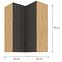 Skrinka do kuchyne STILO GRAFIT/ARTISAN 60X60 GN-90 2F (90°),2