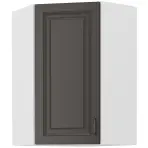 Skrinka do kuchyne STILO GRAFIT/biely 60X60 GN-90 1F (45°)