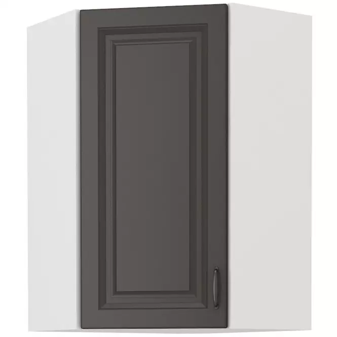 Skrinka do kuchyne STILO GRAFIT/biely 60X60 GN-90 1F (45°)