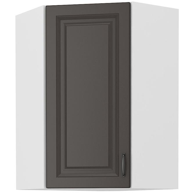 Skrinka do kuchyne STILO GRAFIT/biely 60X60 GN-90 1F (45°)