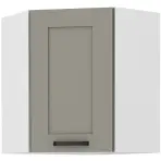 Skrinka do kuchyne LUNA CLAYGREY/biely 60X60 GN-72 2F (45°)