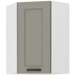 Skrinka do kuchyne LUNA CLAYGREY/biely 60X60 GN-90 1F (45°)