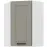 Skrinka do kuchyne LUNA CLAYGREY/biely 60X60 GN-90 1F (45°)
