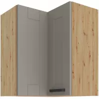 Skrinka do kuchyne LUNA CLAYGREY/ARTISAN 60X60 GN-72 2F (90°)
