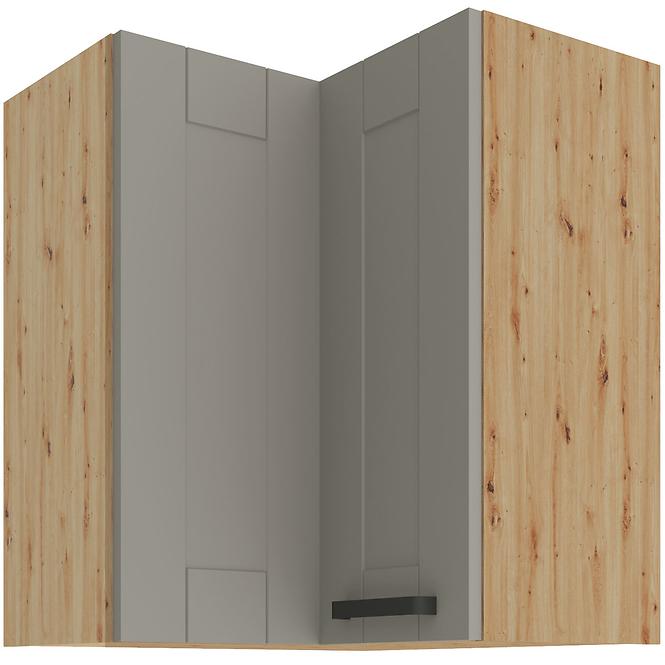 Skrinka do kuchyne LUNA CLAYGREY/ARTISAN 60X60 GN-72 2F (90°)
