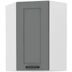 Skrinka do kuchyne LUNA DUSTGREY/biely 60X60 GN-90 1F (45°)