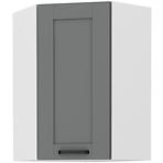 Skrinka do kuchyne LUNA DUSTGREY/biely 60X60 GN-90 1F (45°)