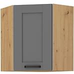 Skrinka do kuchyne LUNA DUSTGREY/ARTISAN 60X60 GN-72 2F (45°)