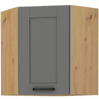 Skrinka do kuchyne LUNA DUSTGREY/ARTISAN 60X60 GN-72 2F (45°)