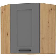 Skrinka do kuchyne LUNA DUSTGREY/ARTISAN 60X60 GN-72 2F (45°)