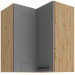 Skrinka do kuchyne LUNA DUSTGREY/ARTISAN 60X60 GN-72 2F (90°)