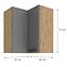 Skrinka do kuchyne LUNA DUSTGREY/ARTISAN 60X60 GN-72 2F (90°),2