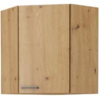 Skrinka do kuchyne MODENA čierna/dub ARTISAN 60X60 GN-72 2F (45°)