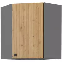 Skrinka do kuchyne AVA ARTISAN/ANTRACIT 60X60 GN-72 2F (45°)