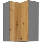 Skrinka do kuchyne AVA ARTISAN/ANTRACIT 60X60 GN-90 2F (90°)