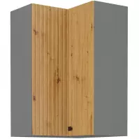 Skrinka do kuchyne AVA ARTISAN/ANTRACIT 60X60 GN-90 2F (90°)