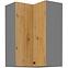 Skrinka do kuchyne AVA ARTISAN/ANTRACIT 60X60 GN-90 2F (90°)