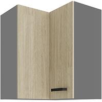Skrinka do kuchyne SCANDI HERRINGBONE/ANTRACIT 60X60 GN-72 2F (90°)