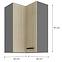 Skrinka do kuchyne SCANDI HERRINGBONE/ANTRACIT 60X60 GN-90 2F (90°),2