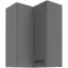 Skrinka do kuchyne NESSA ANTRACIT 60X60 GN-90 2F (90°)