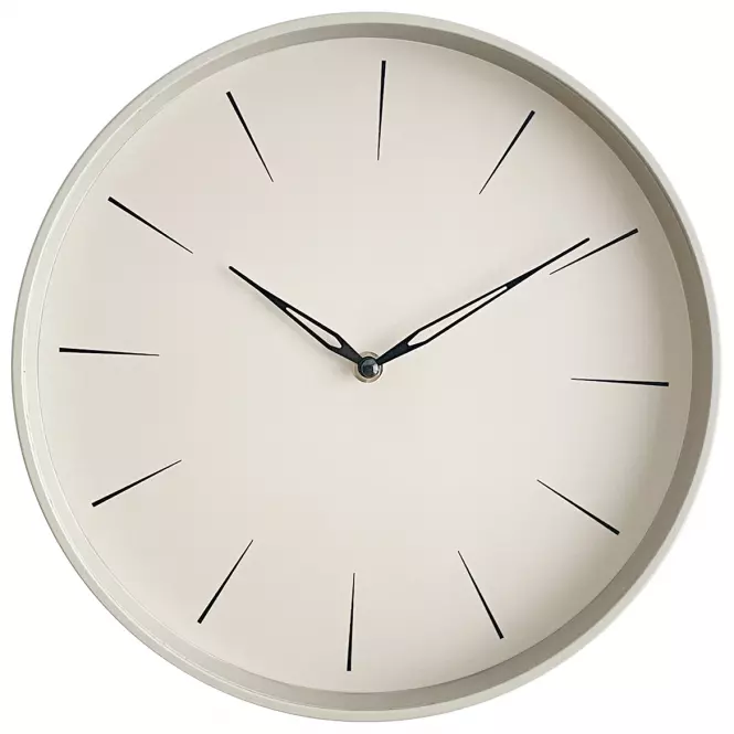 Béžové hodiny 30cm