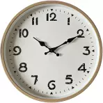 Hnedé hodiny 35cm