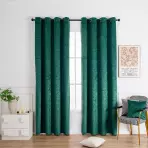 Záves na priechodkách Velvet GY2328/270G/M2/7 140x250 cm zelená