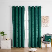 Záves na priechodkách Velvet GY2328/270G/M2/7 140x250 cm zelená