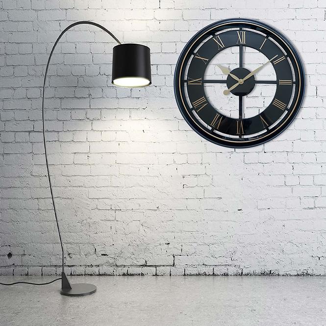 Rímske hodiny čierne 50cm,2